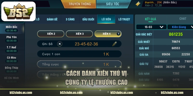 Cách đánh xiên thú vị cùng tỷ lệ thưởng cao