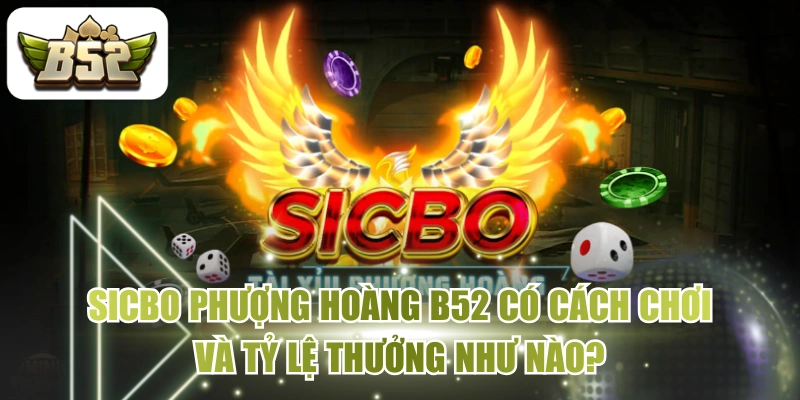 Sicbo Phượng Hoàng B52 Có Cách Chơi Và Tỷ Lệ Thưởng Như Nào?